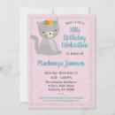 Recherche de chaton gris invitations Fête d'anniversaire