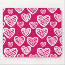 Recherche de coeur rouge tapis souris Motif