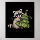 Search for christmas racoon art Christmas special offer
