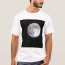 Recherche de pleine lune tshirts Sombre