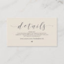 Search for wedding enclosure cards Details