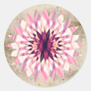 Recherche de mandala flower autocollants Élégant
