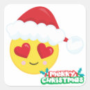 Recherche de emoji noël autocollants Mignon