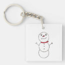 Search for snowman keychains Winter