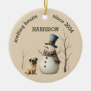 Search for pug ornaments Dog lover