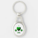 Search for st pat keychains Four leaf clover