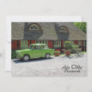 Recherche de vieille voiture vœux cartes Voyage