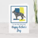 Recherche de chiens de berger allemand vœux cartes Dad