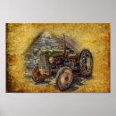 Recherche de tracteurs vintages posters Tracteur antique