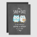 Search for owls save the dates Save our date