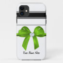 Recherche de coeur de diamant iphone coques Vert