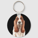 Search for basset hound keychains Dog