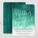 Search for rescheduled wedding invitations Green