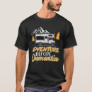 Search for adventure before dementia tshirts Camping