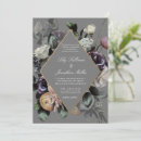 Search for purple and grey wedding invitations Autumn