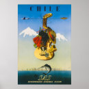 Search for chile vintage travel posters South america