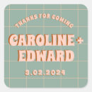 Recherche de vert bleu autocollants Rétro