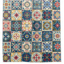 Search for spanish tile shower curtains Arabesque