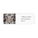 Search for tigers return address labels Wild animal