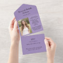 Search for light purple invitations Minimalist
