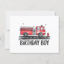 Recherche de pompier anniversaire cartes Camion