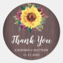 Search for sunflower burgundy rose stickers Rustic