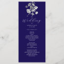 Search for royal blue wedding programs Elegant