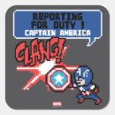 Search for captain america stickers Reporting for duty