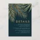 Recherche de palm beach invitations Bleu
