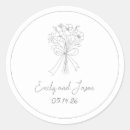 Search for bow wedding stickers Chic