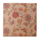 Search for flower print tiles Vintage