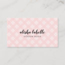Search for plush business cards Pink