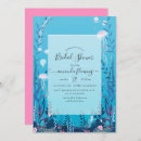 Search for under the sea bridal shower invitations Blue