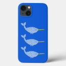 Search for narwhal iphone cases Blue