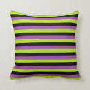 Search for purple and lime green pillows Black