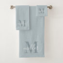 Search for monogram bath towels Blue