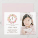 Search for peony first communion invitations Floral