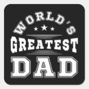 Search for worlds best dad stickers Typography