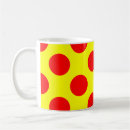 Search for red polka dot mugs Pattern