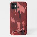 Recherche de camouflage rouge iphone coques Pour elle