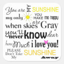 Search for love to sing stickers Song