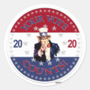 Search for your vote counts stickers Election