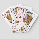 Search for king or queen playing cards White
