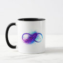 Search for blue feathers mugs Purple
