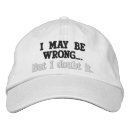 Search for doubts hats I may be wrong