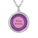 Search for happy birthday necklaces pink