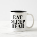 Search for eat sleep read mugs Librarian
