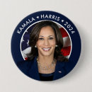 Search for presidential campaign buttons Kamala harris