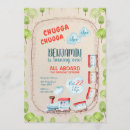 Recherche de billet train invitations Choo choo