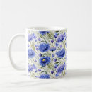 Search for cornflower blue mugs Floral